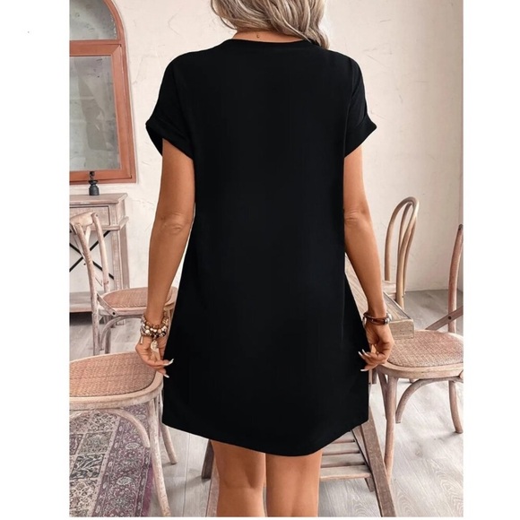 💝Boutique🌞🏝️🌊VACAY T-Shirt Dress🏖️🐚 - Picture 2 of 5